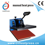 Manual t-shirt heat press machine,  garment heat transfer machine