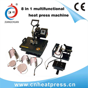 8 in 1 combo multipurpose heat press machine,  heat transfer machine